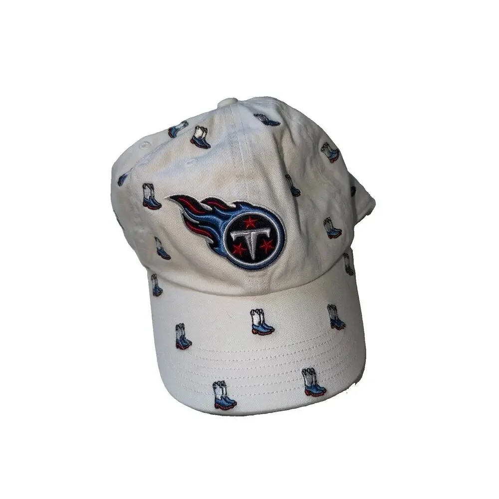 Tennessee Titans Women’s ‘47 White Confetti Clean Up Adjustable Hat